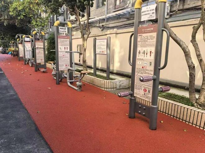 这2处社区健身苑点焕新(图2)